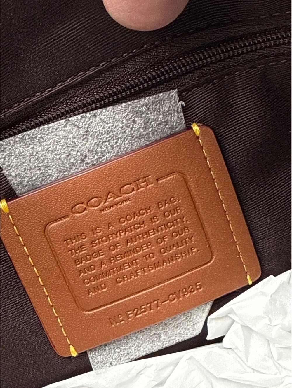 Coach Black Pebbled Leather Small Hobo Shoulder Bag Purse